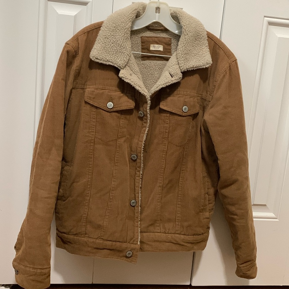 Sherpa Lined Corduroy Jacket
